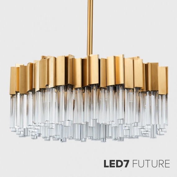 Loft Industry Modern - Facet VX Chandelier